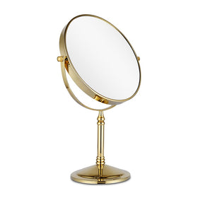 DOWRY makeup mirror with 10x magnification for precise makeup checks.
