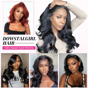 Dowstalgirl heat-friendly styling for curling or straightening to suit any look.