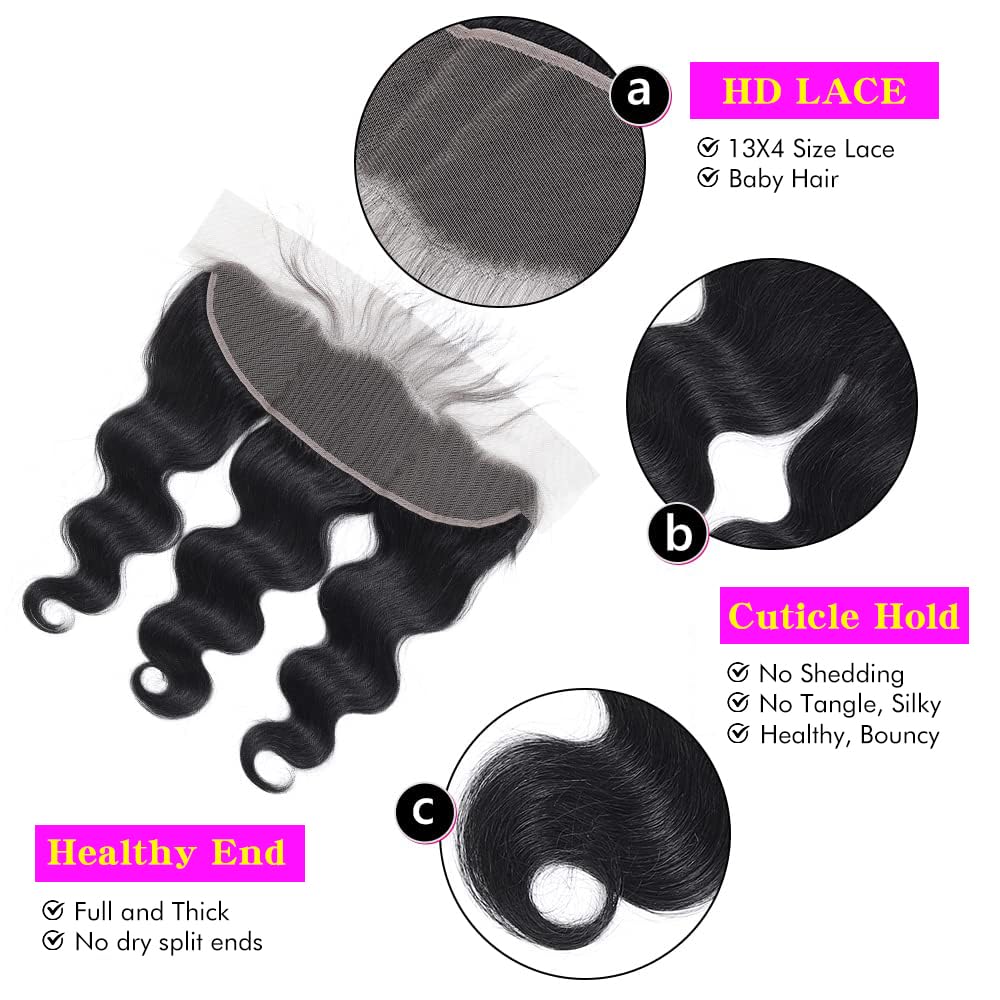 Dowstalgirl natural body wave with 150% density for full, realistic volume.