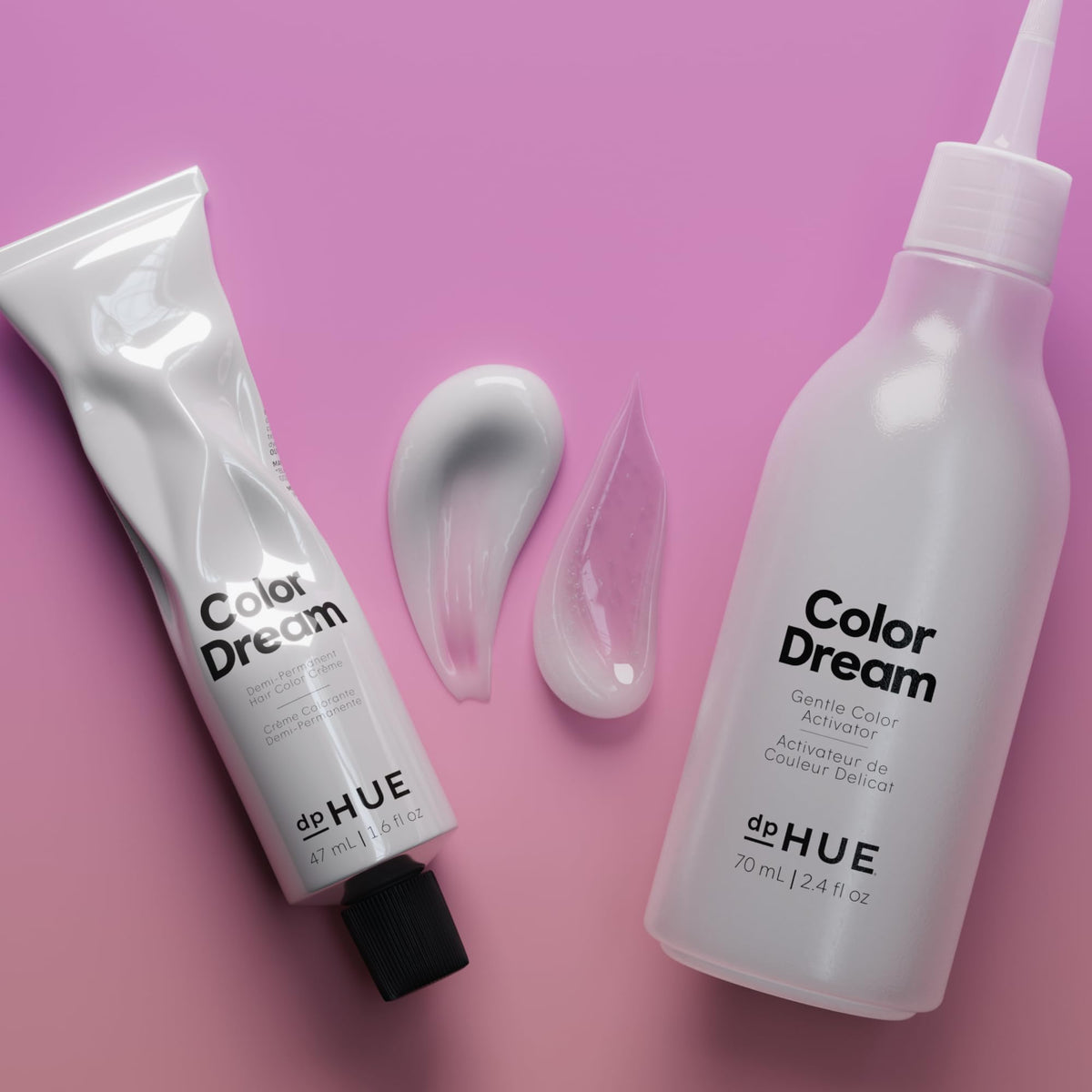 dpHUE Color Dream ideal for virgin hair to enhance natural color.