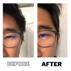 DPERM hair polished with a slick finish and hydration