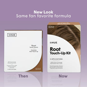 dpHUE color activator bottle shown beside color cream for precise application.