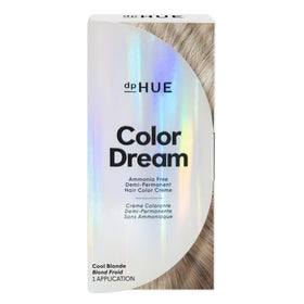 dpHUE Color Dream Cool Blonde bottle shows even color and salon-like shine.