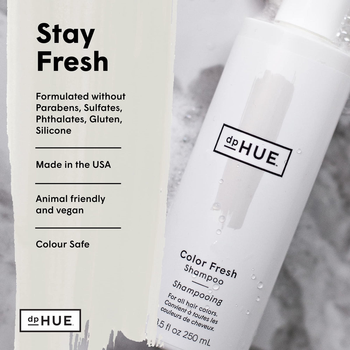 Lifestyle shot shows weekly use for color-safe maintenance.