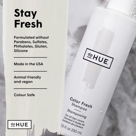 Lifestyle shot shows weekly use for color-safe maintenance.