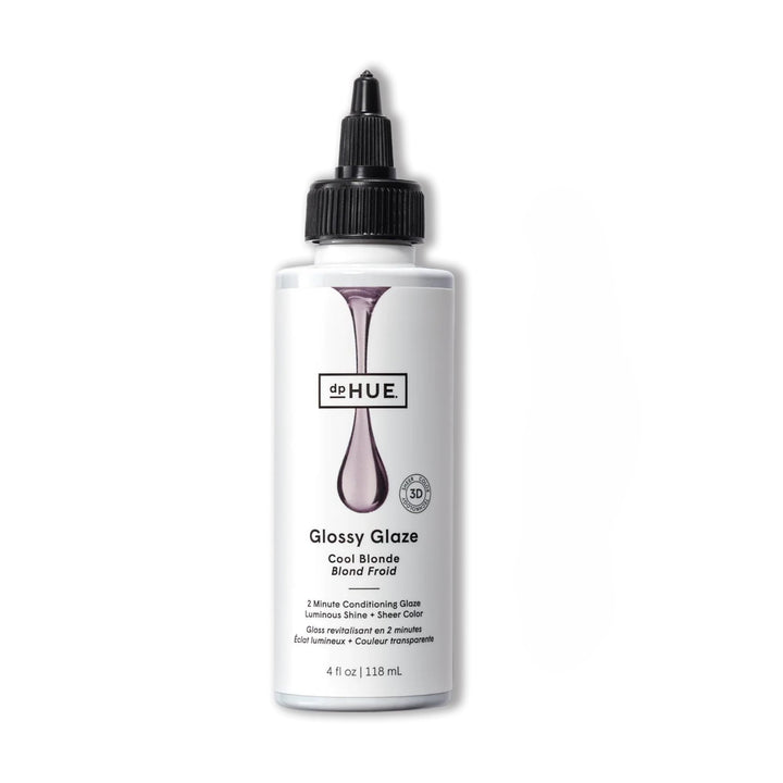 dpHUE Glossy Glaze Cool Blonde bottle ready for in-shower shine benefits