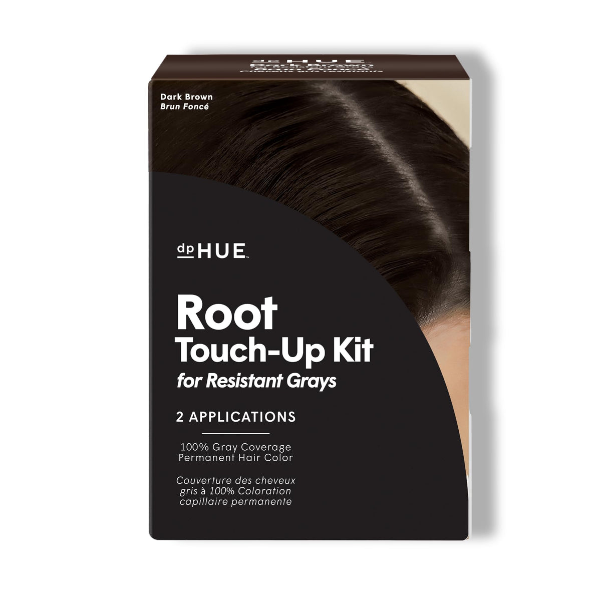 dpHUE Root Touch-Up Kit resistant grays pack for two home applications delivering durable coverage.