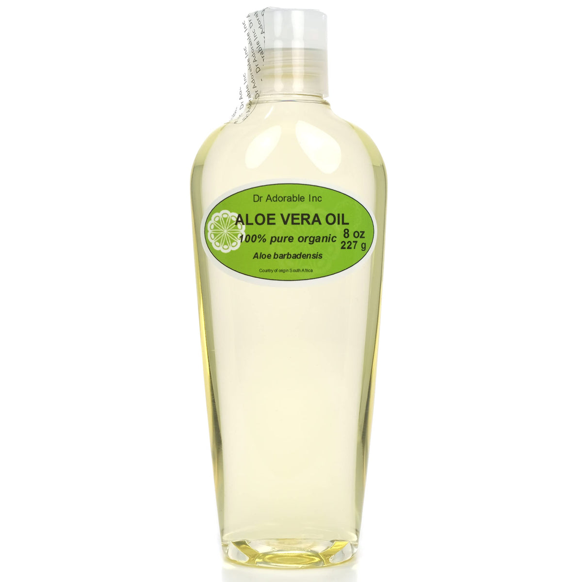 Dr Adorable Aloe Vera Oil 8 oz bottle for daily skin hydration