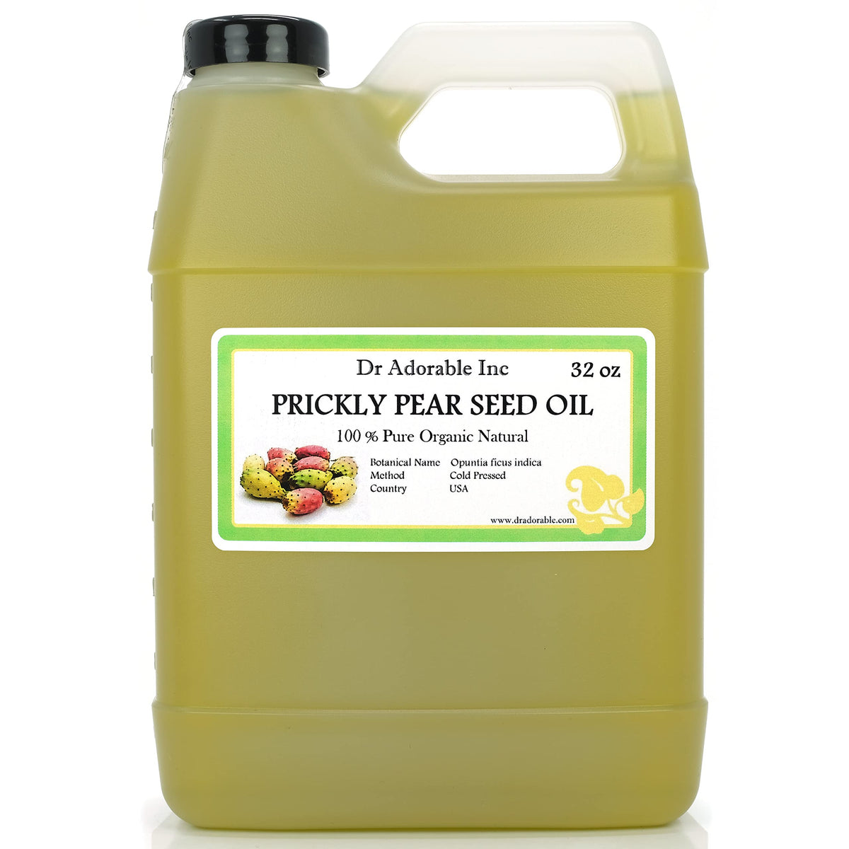 Dr Adorable Prickly Pear Seed Oil bottle for pure hydration on skin