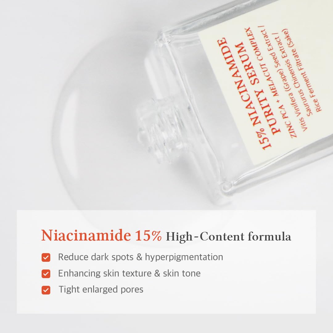 Dr.Althea niacinamide-serum-texture-close-up shows fast absorption