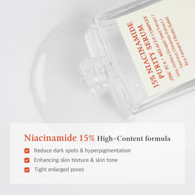 Dr.Althea niacinamide-serum-texture-close-up shows fast absorption