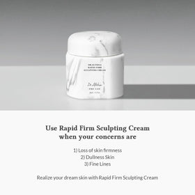Dr.Althea Rapid Firm Sculpting Cream eco-packaging emphasizes vegan values.