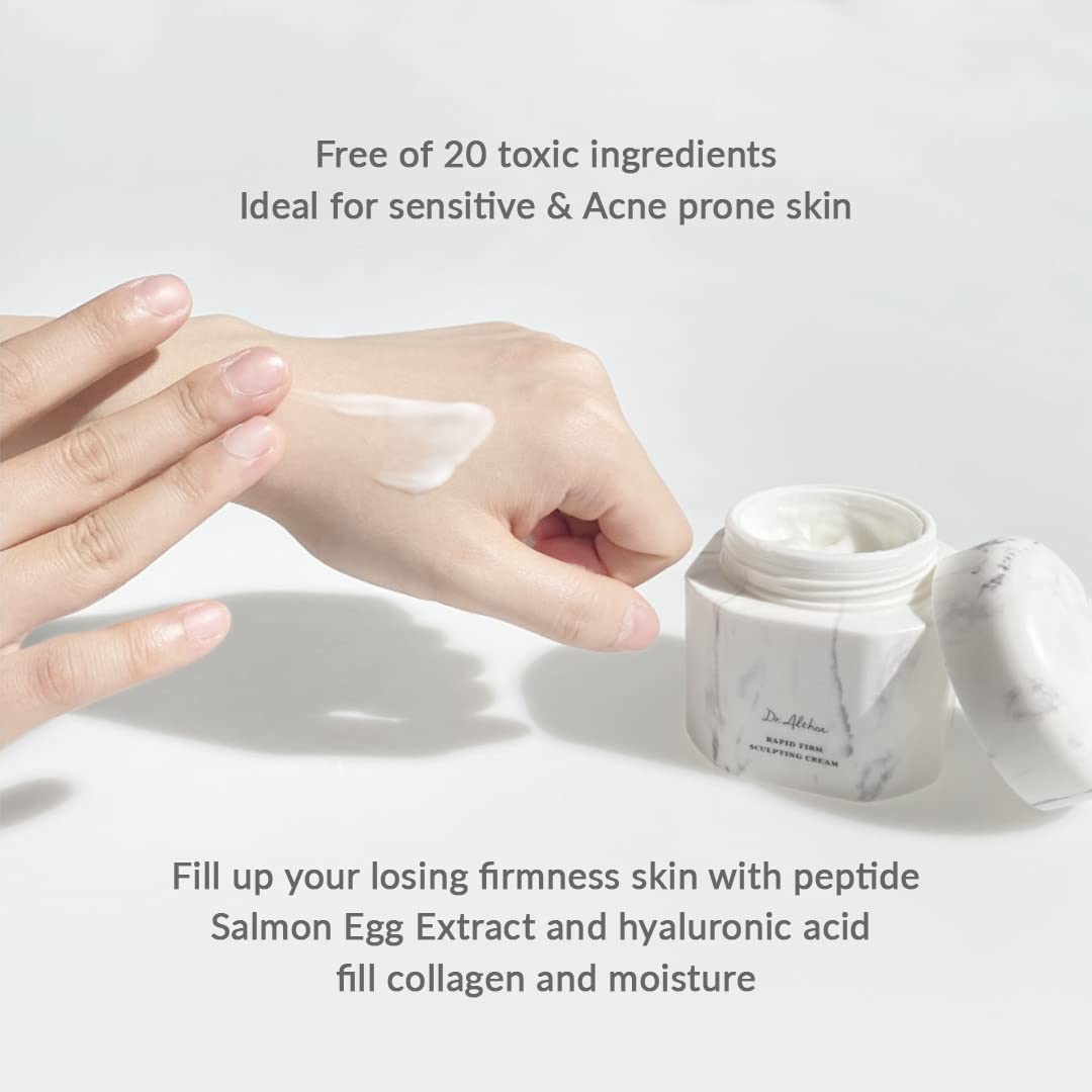 Dr.Althea Rapid Firm Sculpting Cream ingredients highlight Edelweiss and peptides.