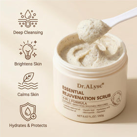 Dr.ALysc Turmeric-Glycolic-Acid ingredients layout highlights antioxidant and smoothing potential.