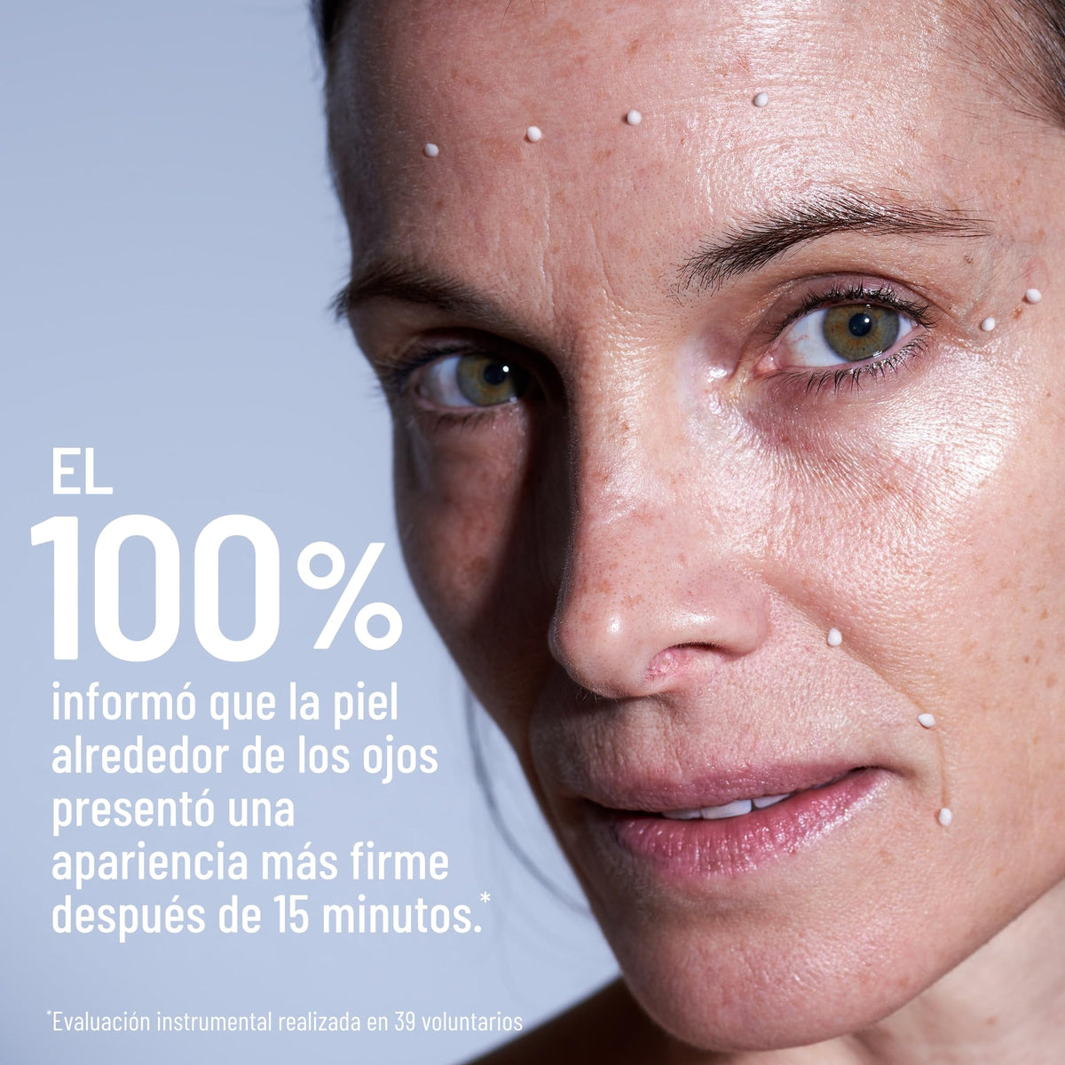 Frown lines treated with Dr. Brandt Needles No More Wrinkle Smoothing Cream for firmer look.