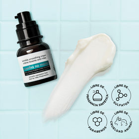 Daily skincare with Dr. Brandt Needles No More Wrinkle Smoothing Cream supporting skin barrier.