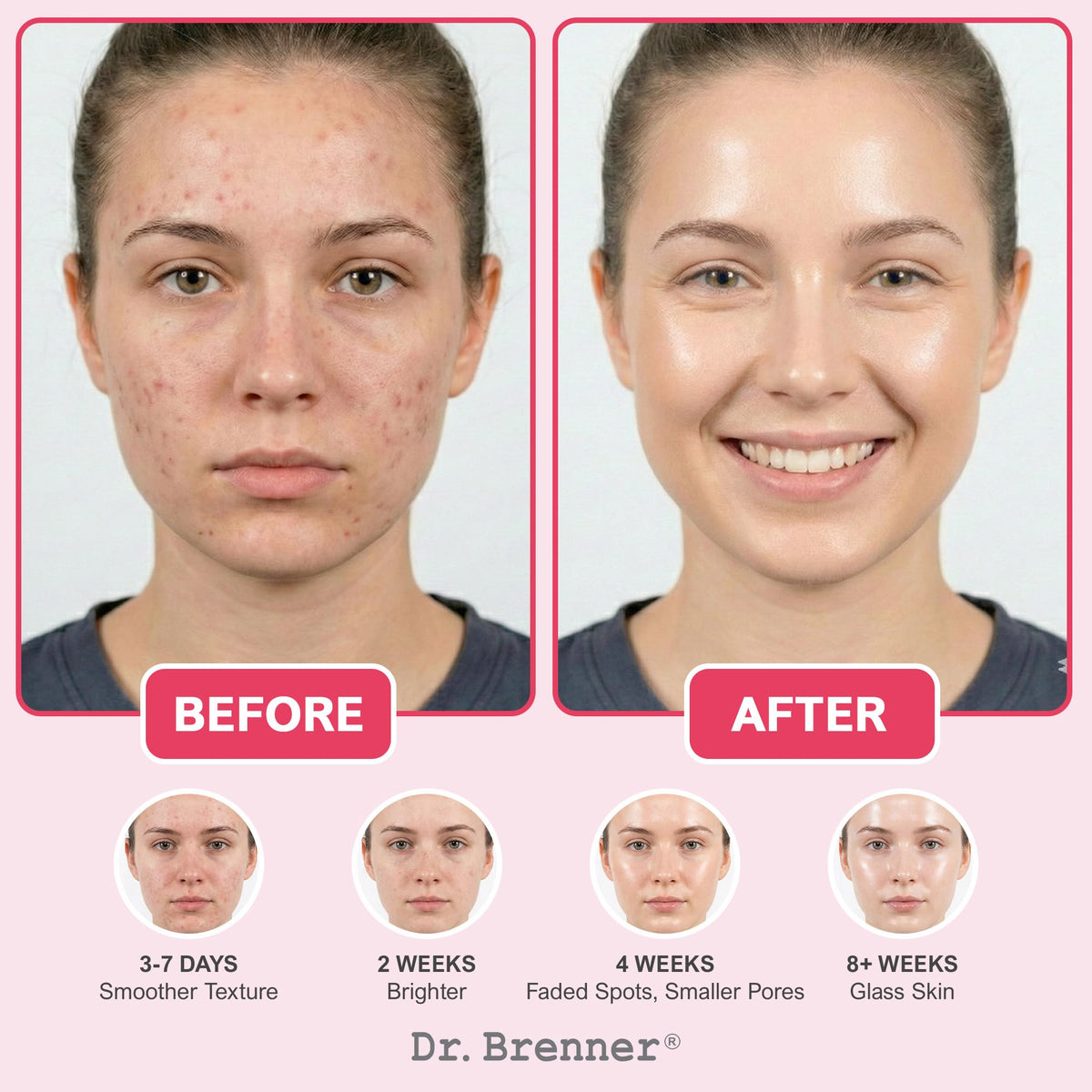Close-up texture of the serum showing a smooth, fast-absorbing finish