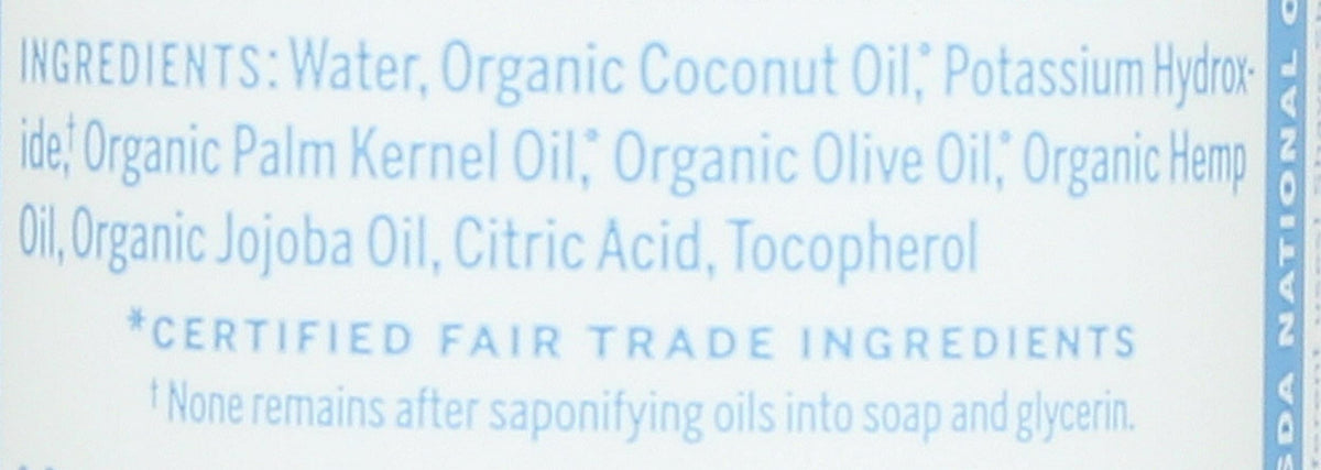 Baby skin after use looks soft and nourished with Dr. Bronner's Castile Soap.