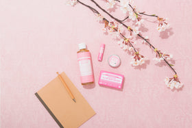 Dr. Bronner's Cherry Blossom label highlights 18-in-1 multi-use soap.