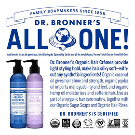 Paraben- and synthetic-free formula supports a clean hair routine.