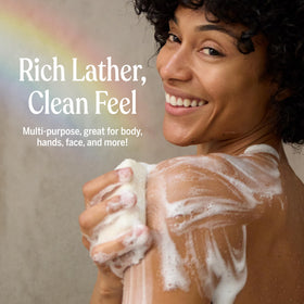 Invigorating citrus scent, leaving skin refreshed after wash