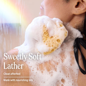 Dr. Bronner's Tea Tree Sugar Soap for hair care and scalp nourishment.
