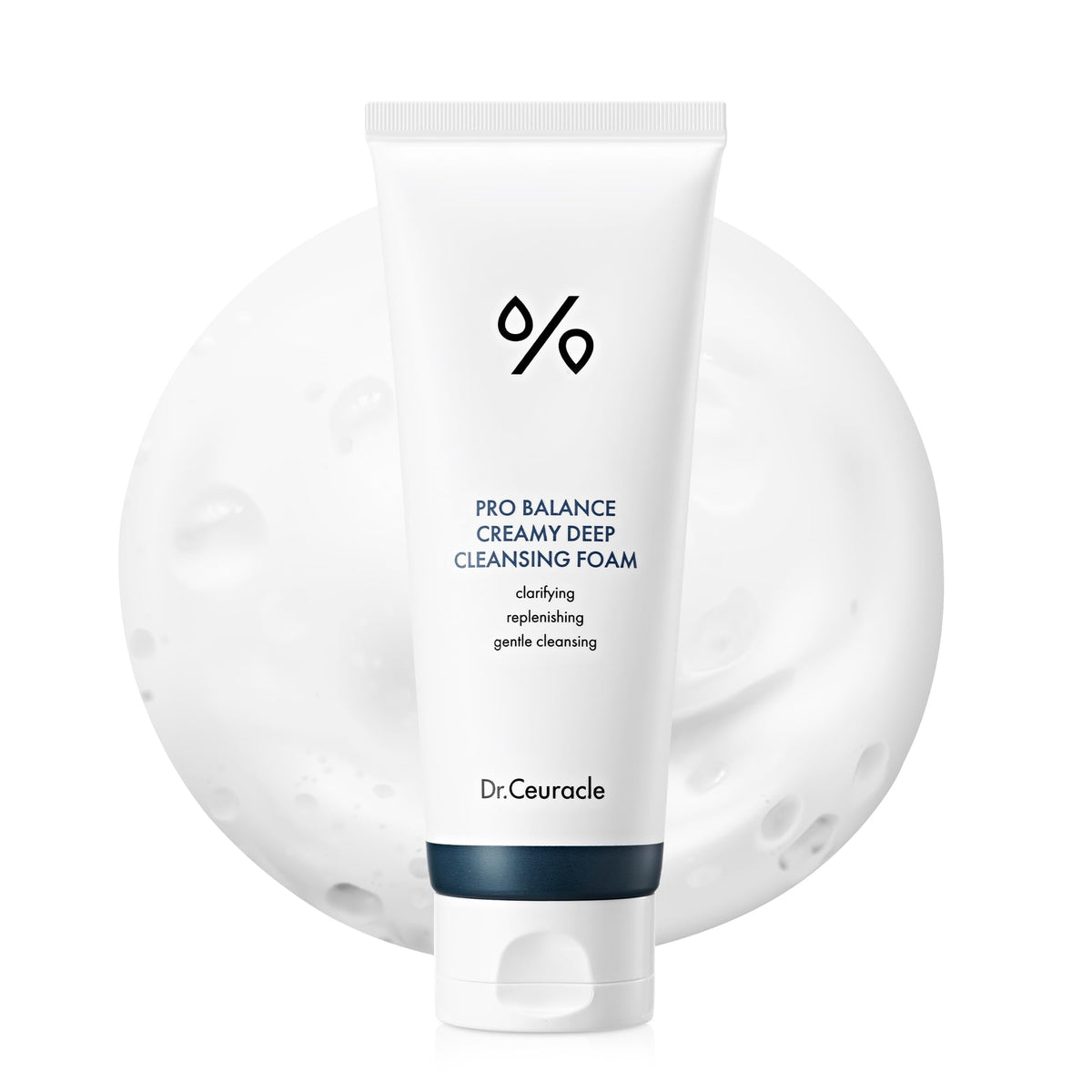 Dr. Ceuracle Pro Balance Creamy Deep Cleansing Foam bottle for gentle daily cleansing.