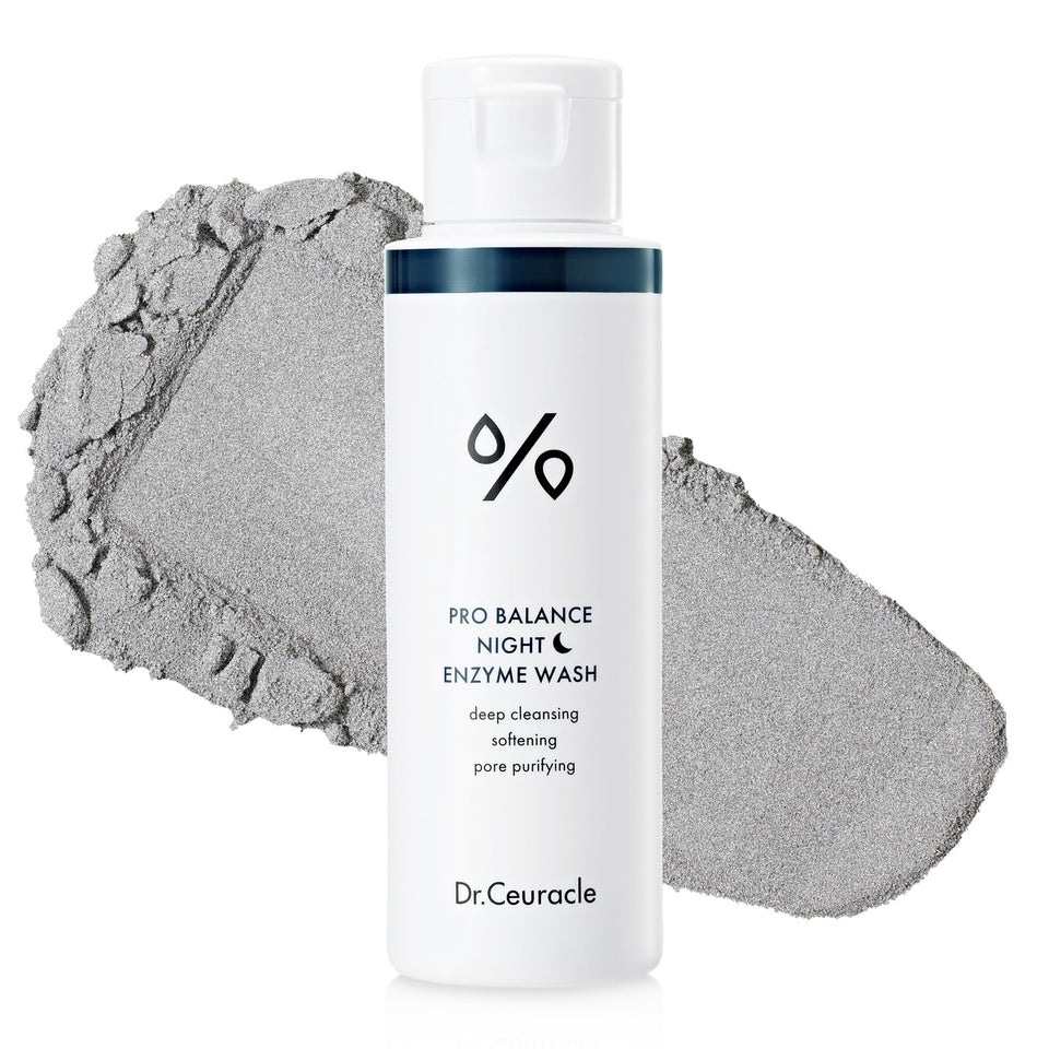 Dr.Ceuracle Pro Balance bottle pour showing quick pore-cleanse potential