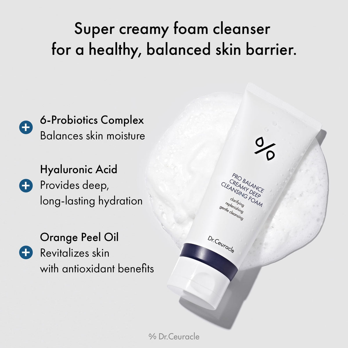 Dr. Ceuracle Pro Balance 6-probiotic blend supports skin resilience.