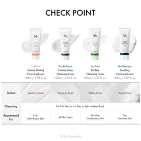 Dr. Ceuracle Pro Balance ingredients like hyaluronic acid and probiotics for hydration.