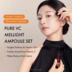 Dr.Ceuracle Pure Vitamin C Mellight Dropper enables precise, controlled serum application.