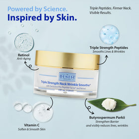 Dr. Denese dermatologist-developed formula in cruelty-free packaging signals trust.