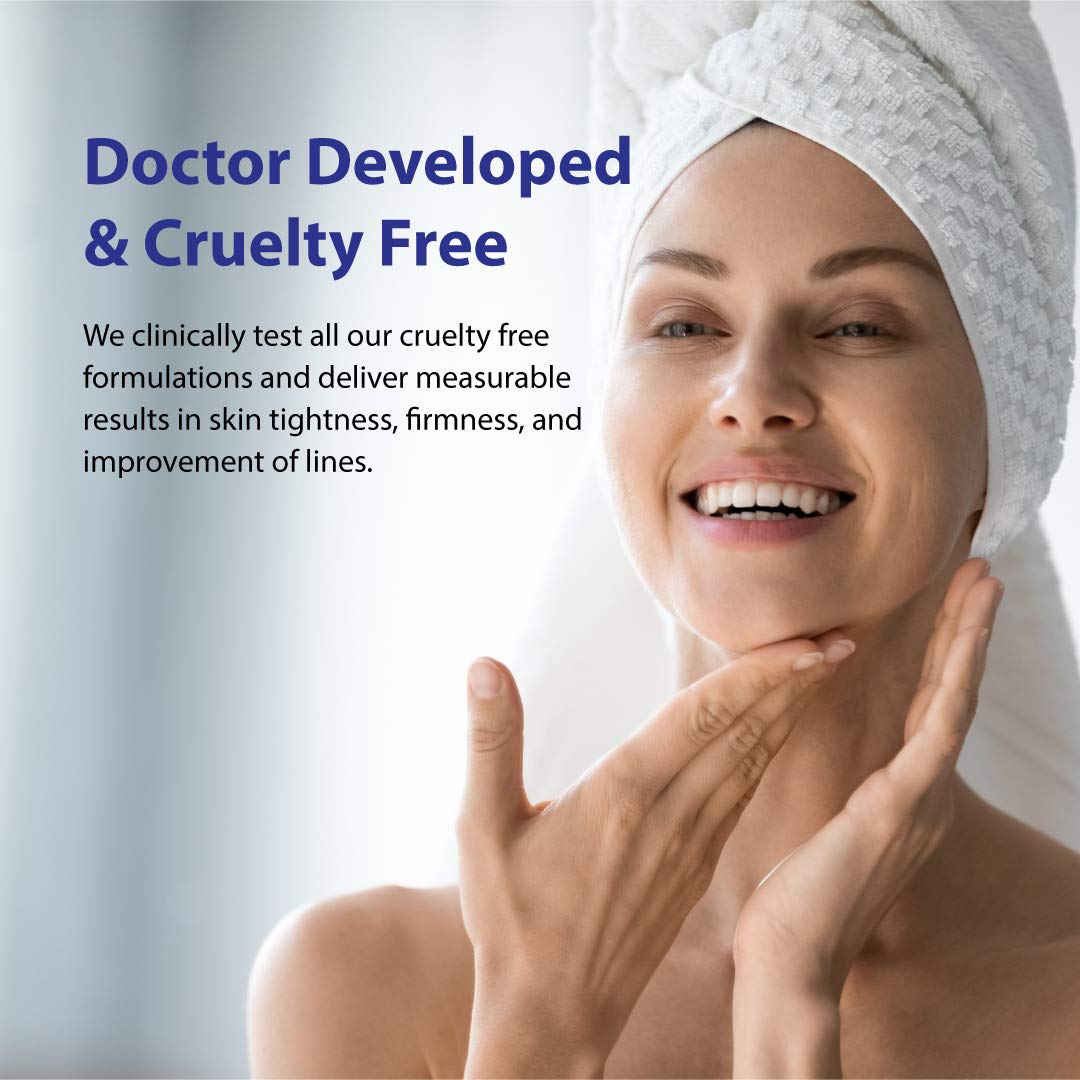 Dr. Denese Hydrating Cleanser creamy gel texture in hand.