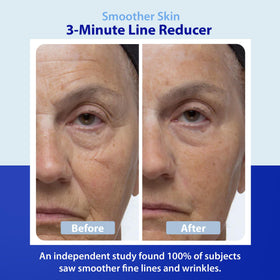 Dr Denese Wrinkle Lost Line Reducer re-applies easily without pilling or heaviness.