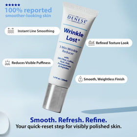 Dr Denese Wrinkle Lost Line Reducer has a clean, weightless feel on skin.