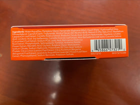 Dr Dennis Gross label close-up communicates dermatologist-founded science and safety commitments