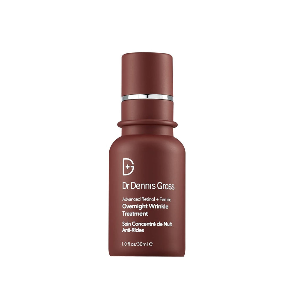 Dr Dennis Gross Advanced Retinol Ferulic Overnight bottle pump for easy nightly application