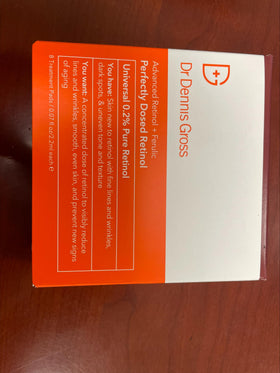 Dr Dennis Gross results-themed collage suggests smoother texture and even tone