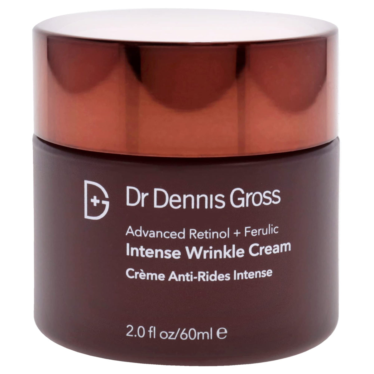 Dr Dennis Gross Advanced Retinol Plus Ferulic cream texture swirl showing rich hydration.