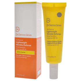 Dr Dennis Gross All Physical SPF 30 application scenario under makeup base.