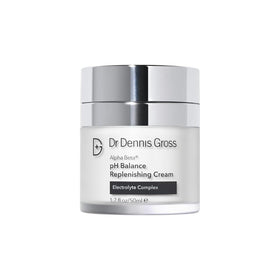 Dr Dennis Gross Alpha Beta replenishing cream bottle—lightweight hydration formulation