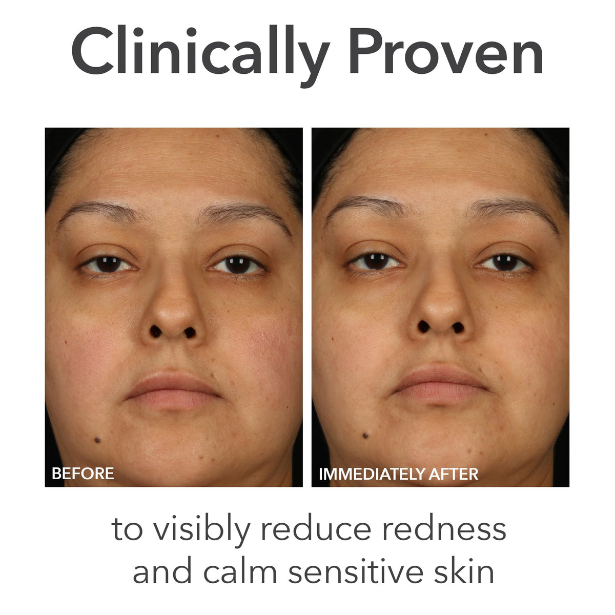 Alpha Beta replenishing cream on skin—instant refreshed and balanced feel