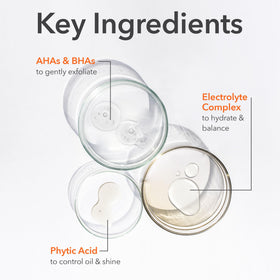 Phytic acid ingredient highlight in replenishing cream for gentle exfoliation