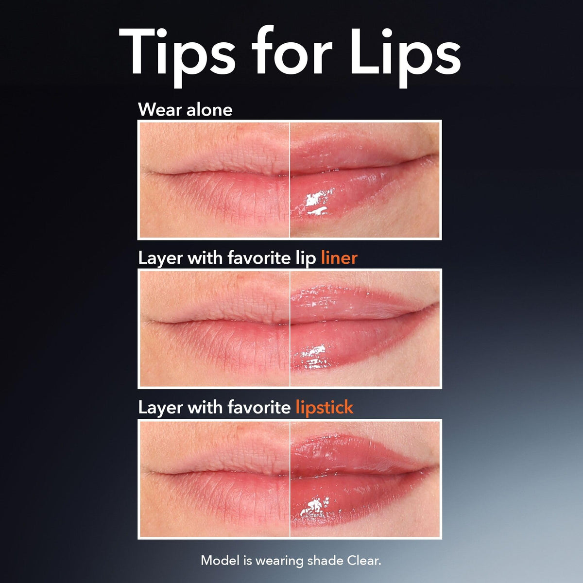 Dr Dennis Gross DermInfusions Berry Lip Treatment packaging insert with shade details