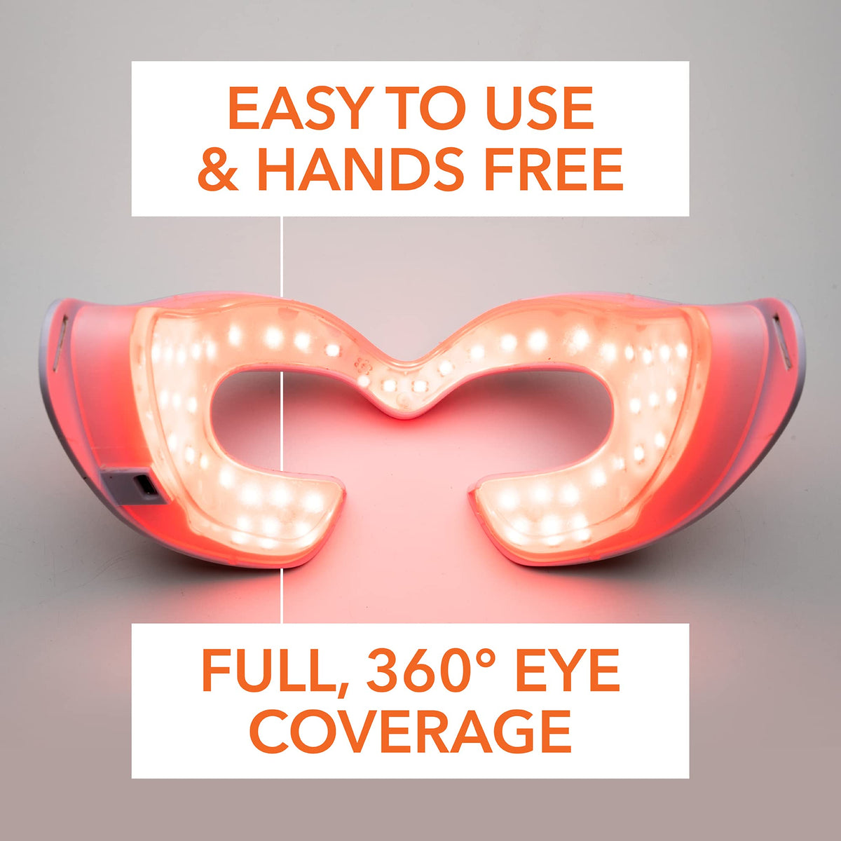 DRx SpectraLite Eyecare Max Pro eye area application with gentle light