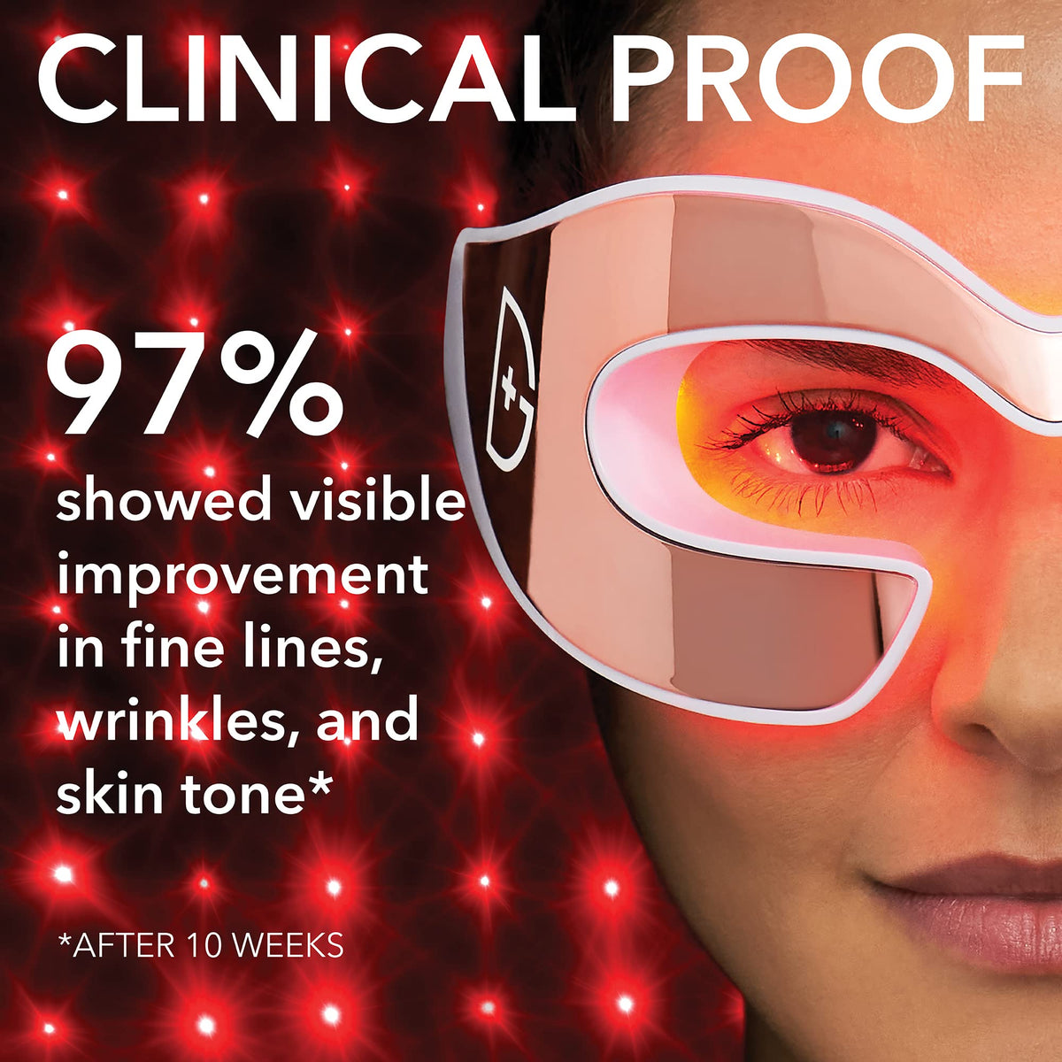 DRx SpectraLite Eyecare Max Pro handheld use for targeted under‑eye care
