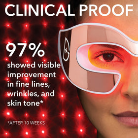DRx SpectraLite Eyecare Max Pro handheld use for targeted under‑eye care