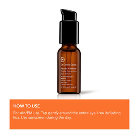 Dr Dennis Gross Ferulic + Retinol Eye Serum packaging box display
