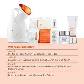 Dr Dennis Gross Pro Facial Steamer ideal for dehydrated skin and enlarged pores.