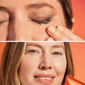 Rinsing leaves a supple, radiant finish after use.